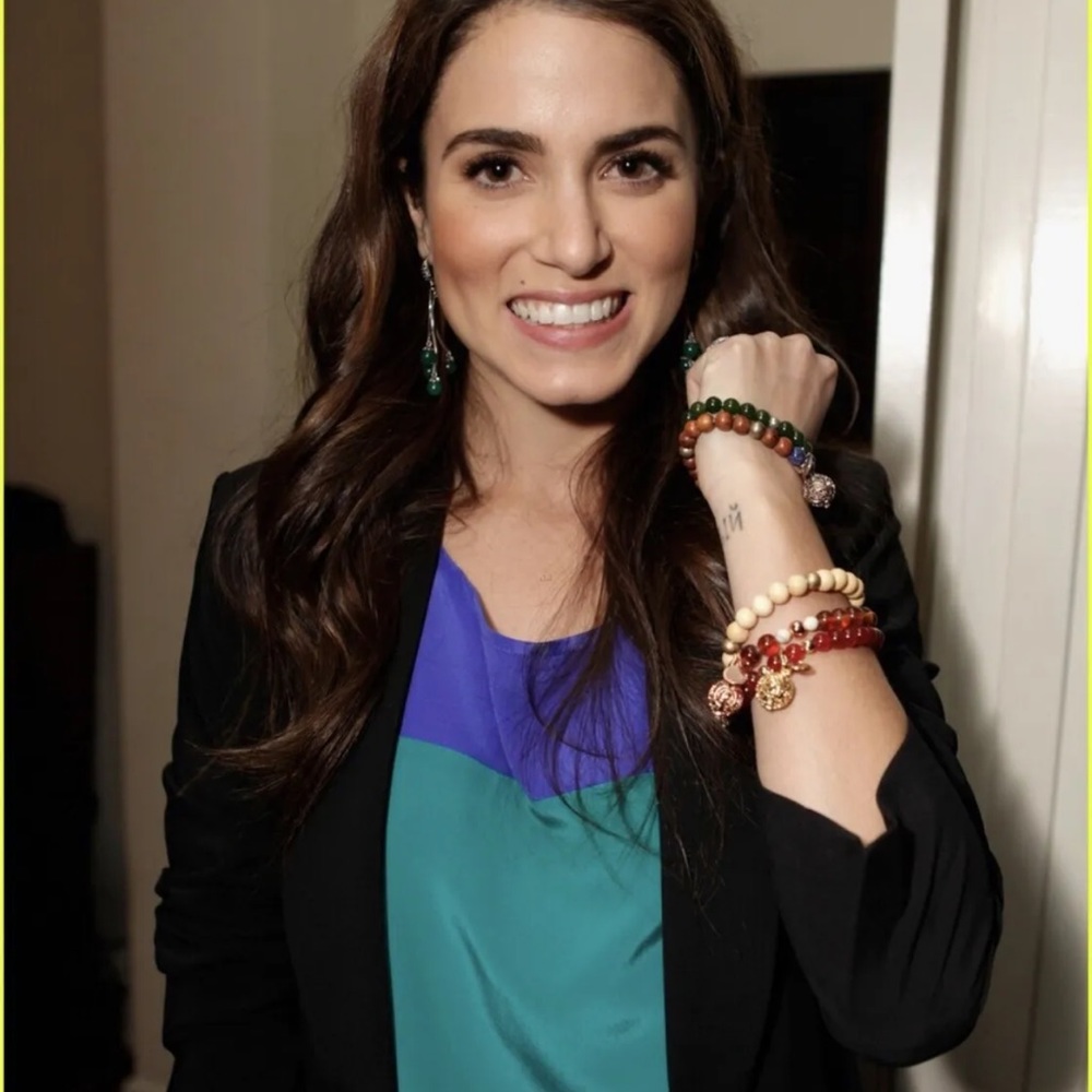 LISA HOFFMAN FINE FRAGRANCE JEWELRY EARRING, BRACELET, 2 BOTTLES TUSCAN FIG - Picture 4 of 9